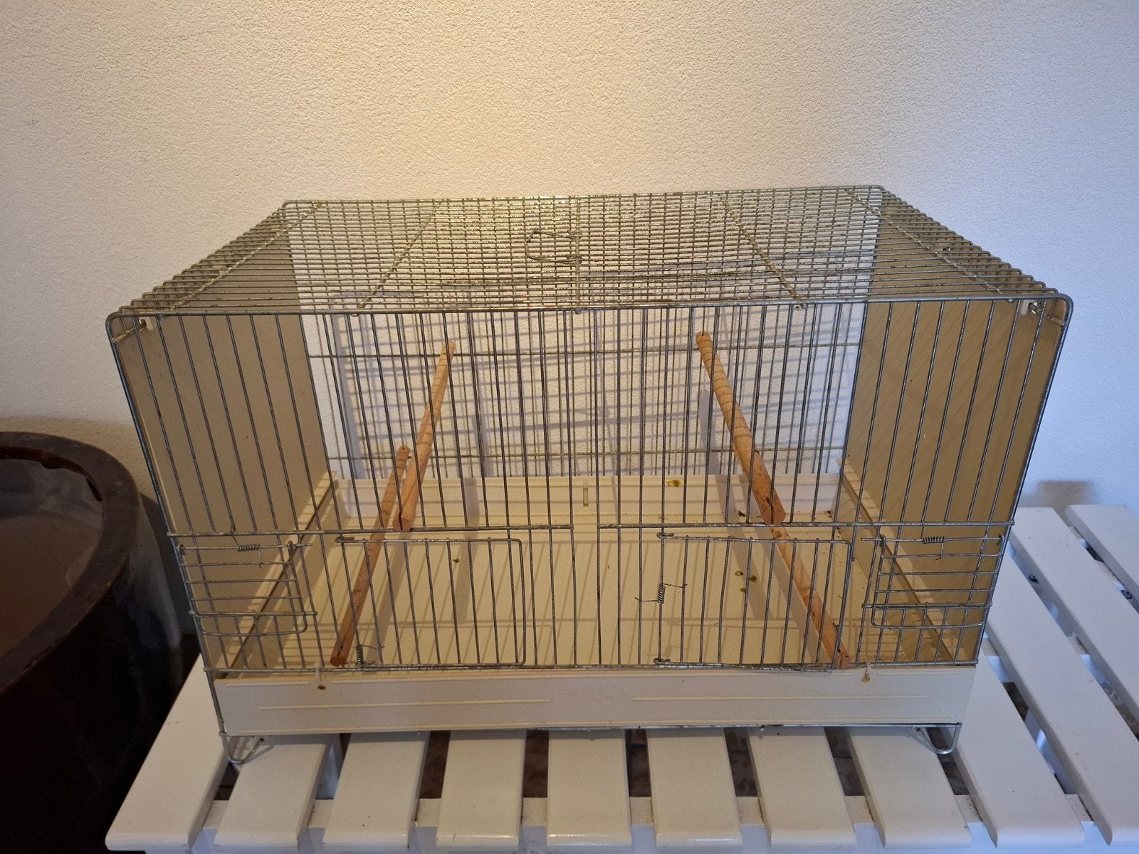 vogelkooi, Dieren en Toebehoren, Ophalen, Gebruikt, Metaal, Vogelkooi