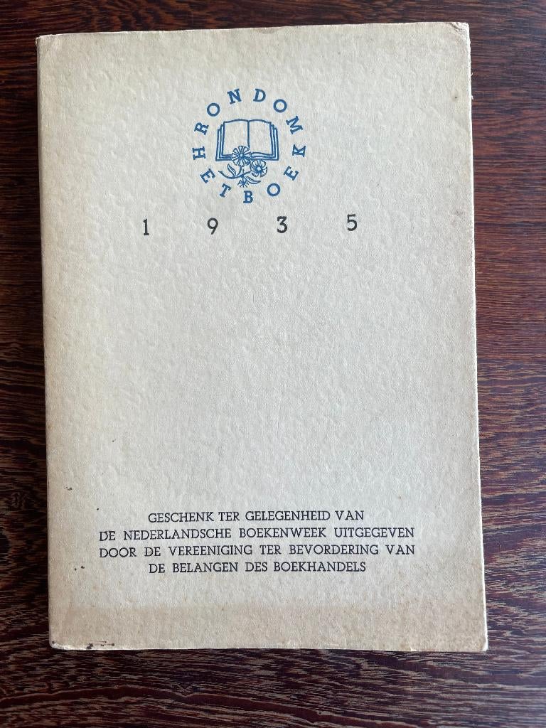 Boekenweekgeschenk 1935 Rondom het boek, Boeken, Boekenweekgeschenken, Ophalen of Verzenden, Gelezen