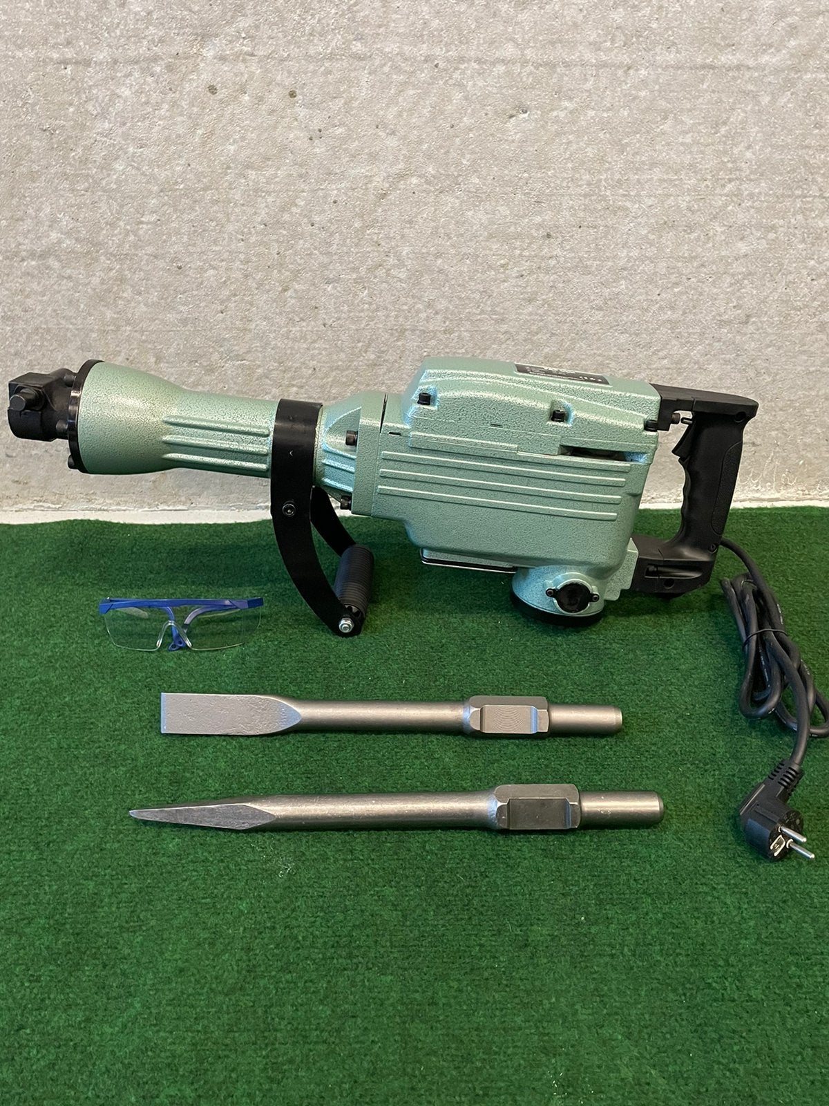 Nieuwe professionele 2200 watt sloophamer met 2 bijtels, Ophalen, Kraft, Nieuw, De kooi