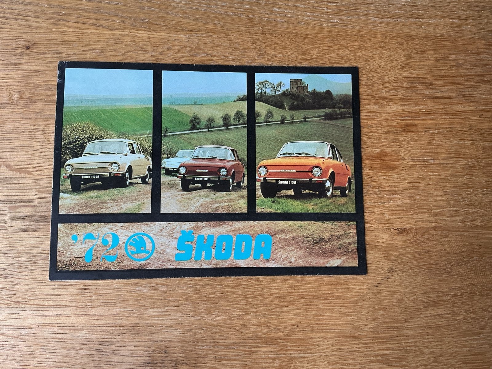 Skoda 1972 brochure S100 S110R S110L S110LS, Ophalen of Verzenden, Zo goed als nieuw, Overige merken
