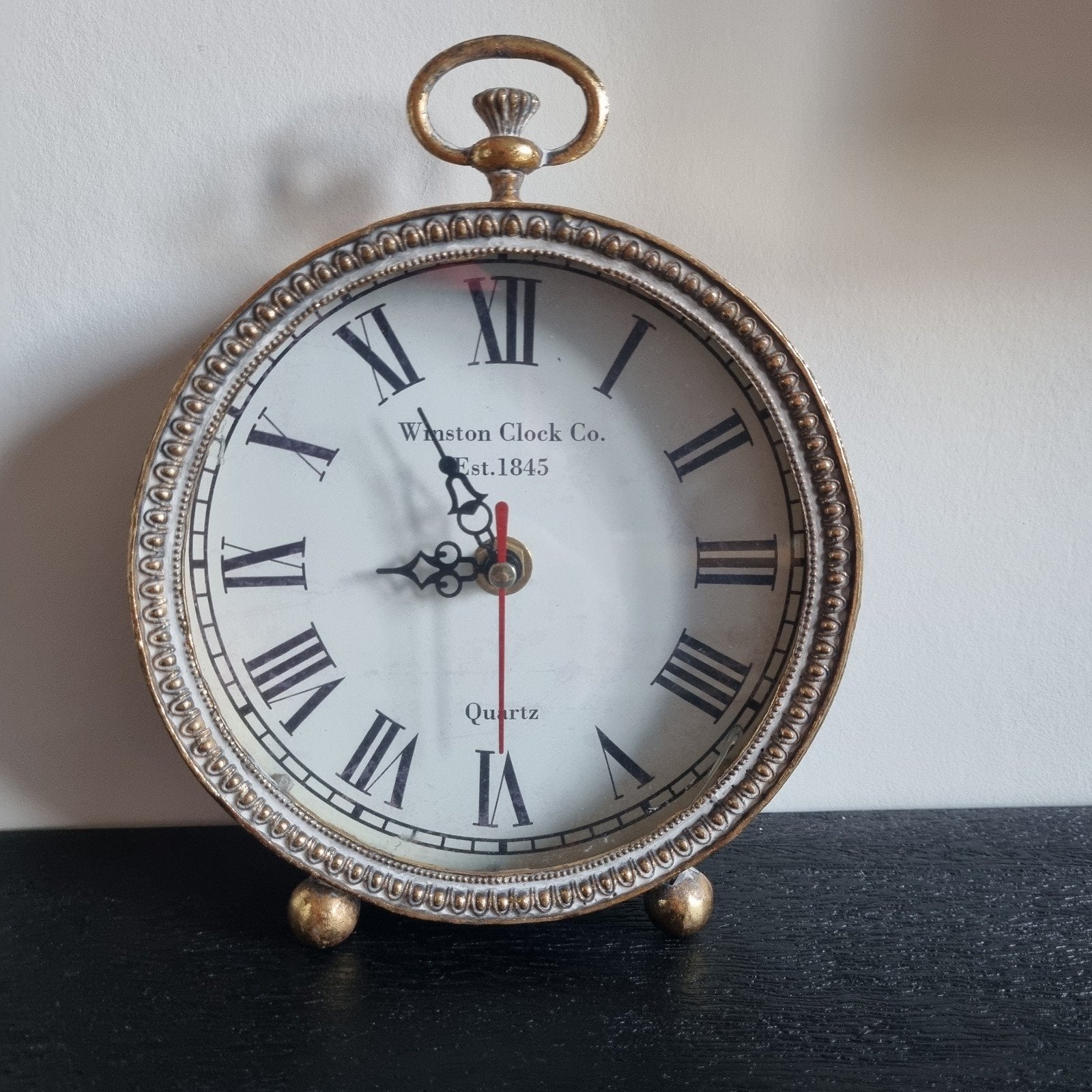 Antieke stijl tafelklok - Winston Clock Co., Antiek en Kunst, Ophalen