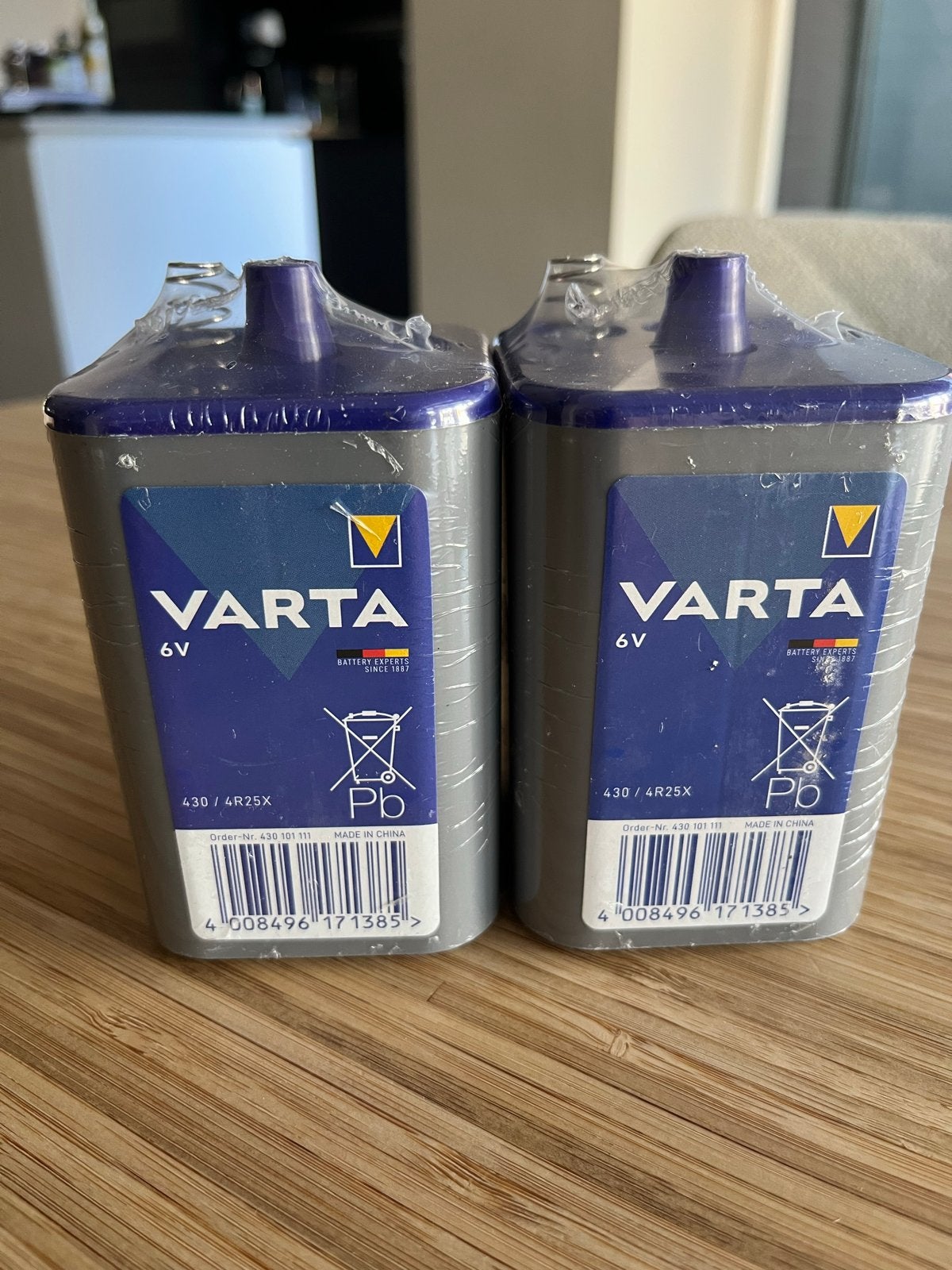 2x Varta 6V Batterij 4R25X - Nieuw in verpakking, Ophalen of Verzenden, Nieuw
