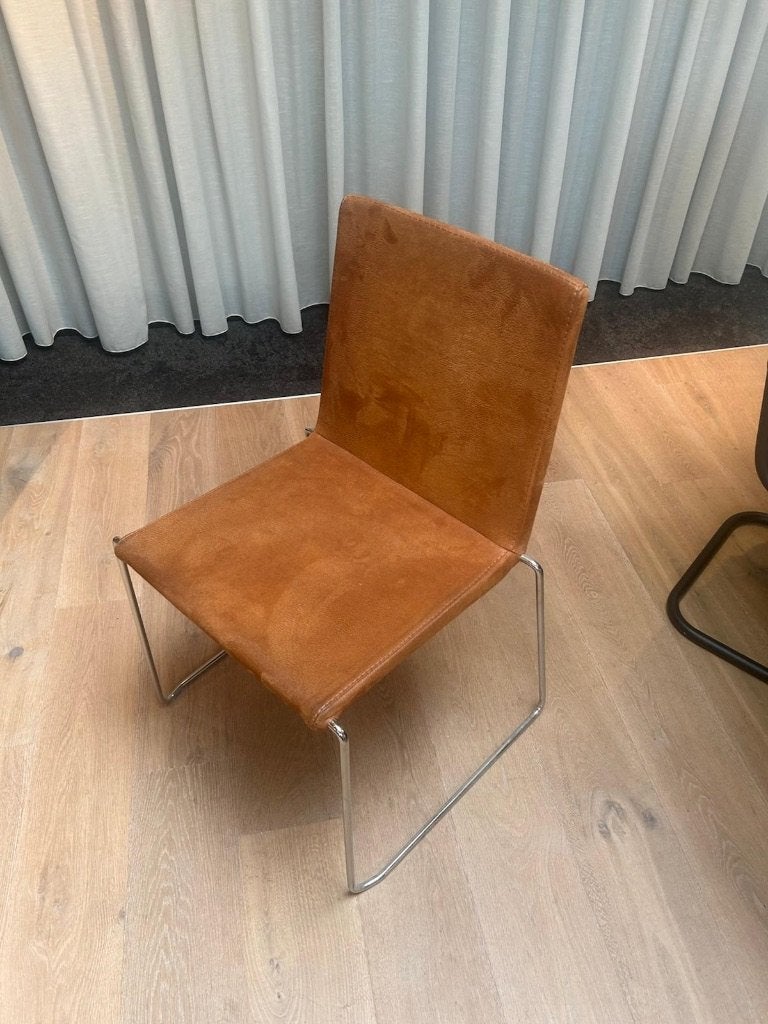Vergader- / eettafelstoelen stapeldbaar 30 stuks, Huis en Inrichting, Ophalen, Gebruikt, Overige kleuren, Leer