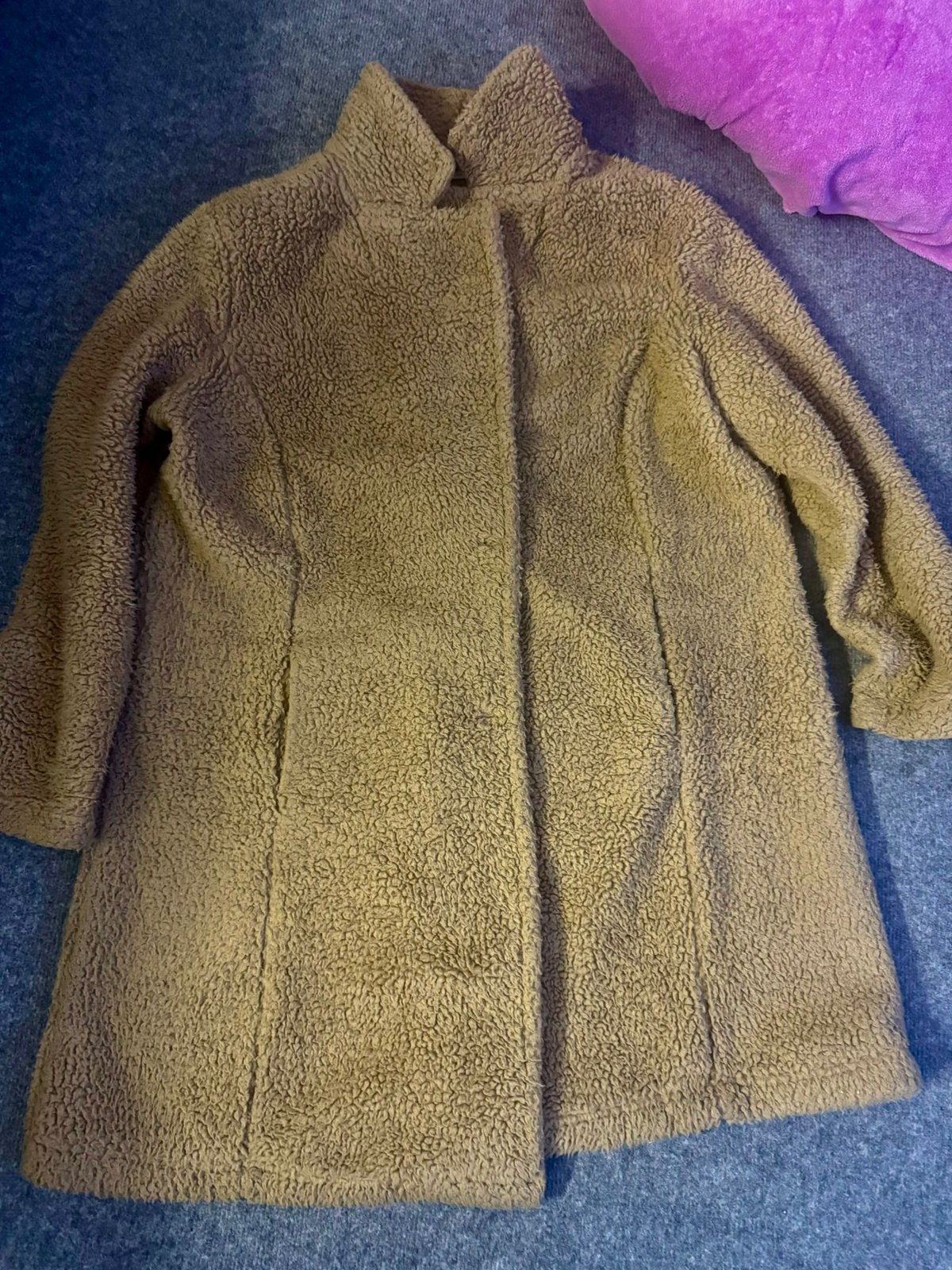 Dames mantel / jas maat 48 - 50 merk C&A gebruikt, Ophalen of Verzenden, Zo goed als nieuw, Maat 46/48 (XL) of groter, Zwart