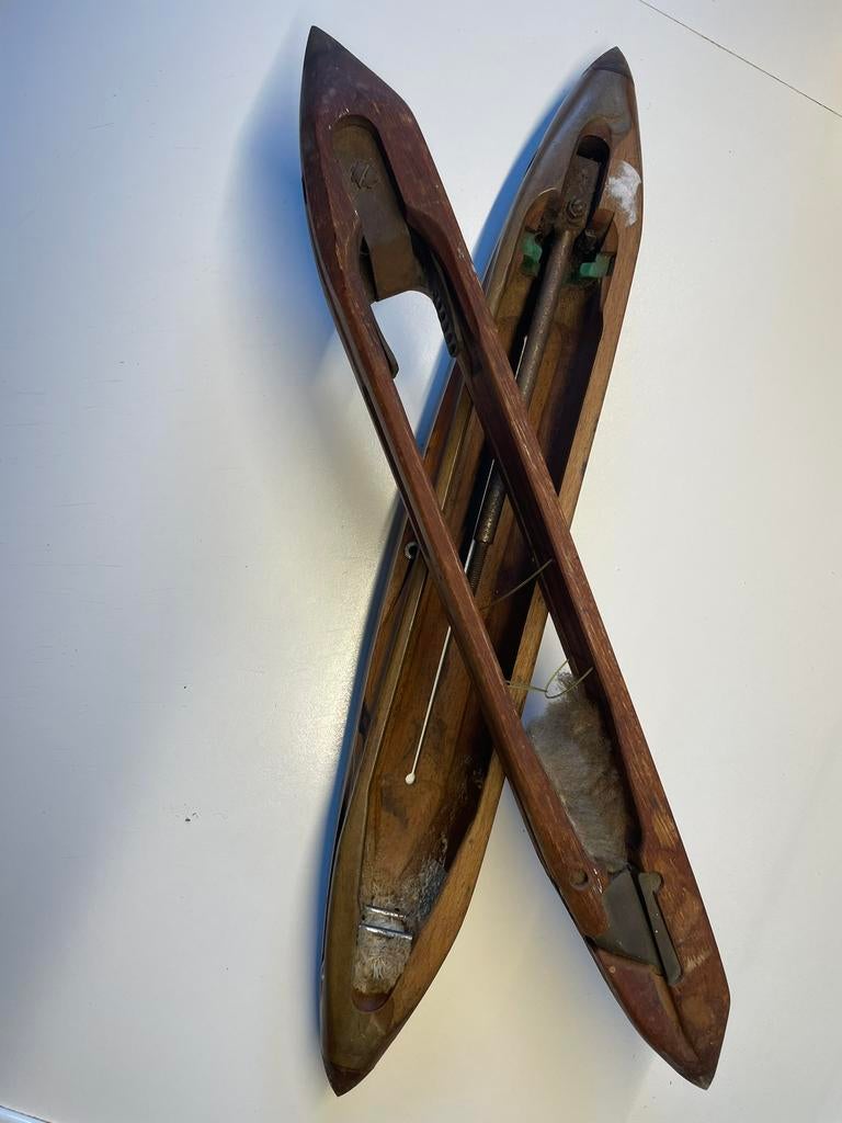 Weefgetouw spoelen , 3 stuks , antiek, Ophalen of Verzenden