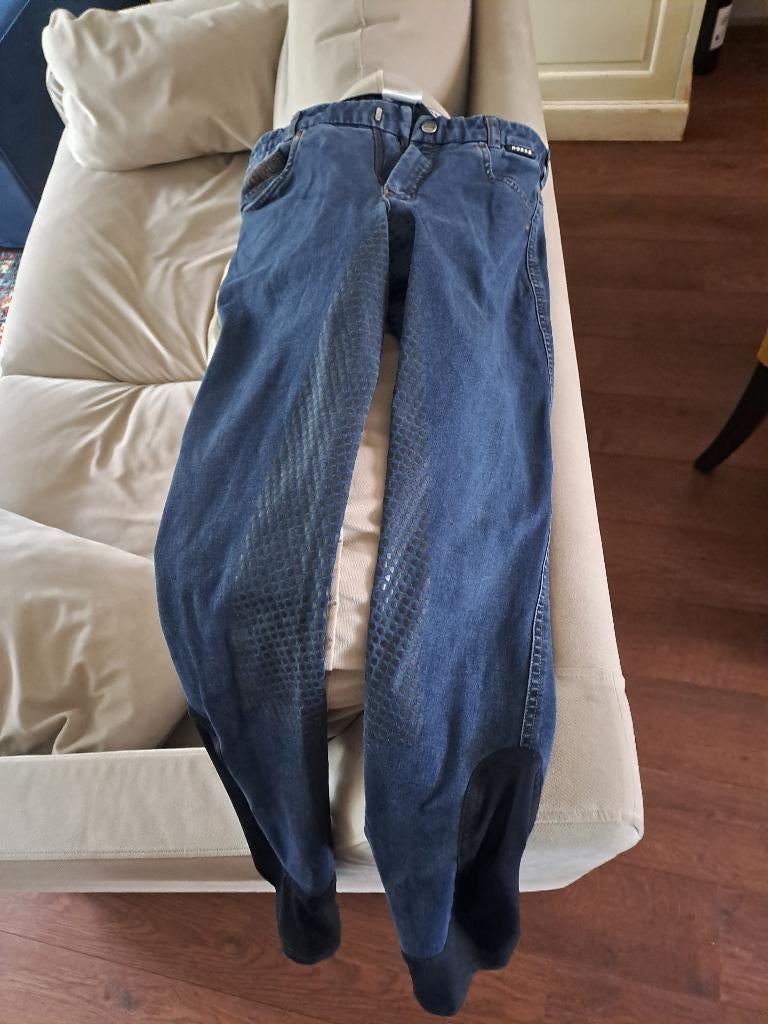 Paardrijbroek jongens/heren maat 44, Ophalen of Verzenden, Gedragen, Maat 46 (S) of kleiner