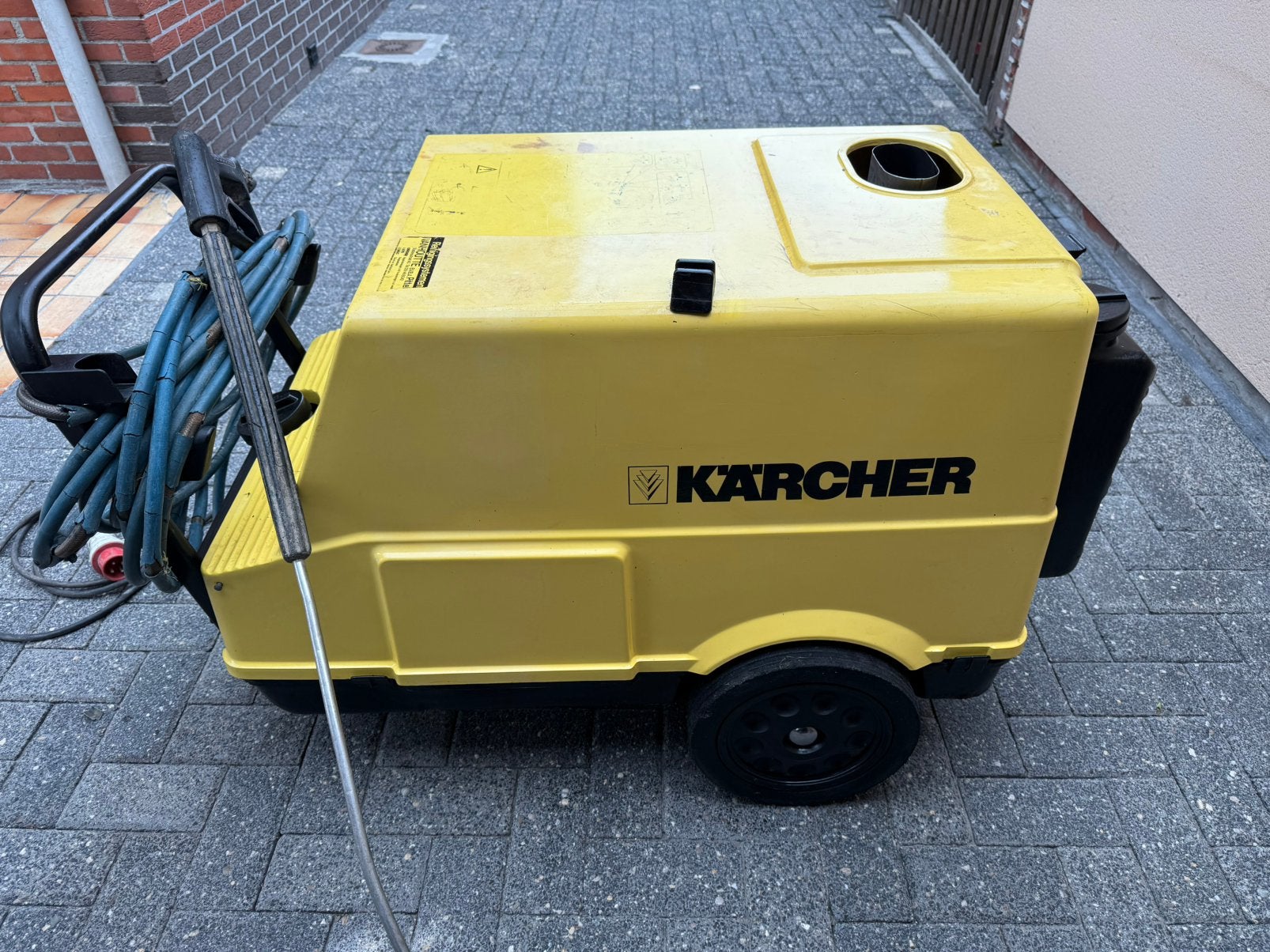 Kärcher HDS890 Hogedrukreiniger 380V Diesel Stoomcleaner, Tuin en Terras, Hogedrukreinigers, Ophalen, Zo goed als nieuw, Elektrisch