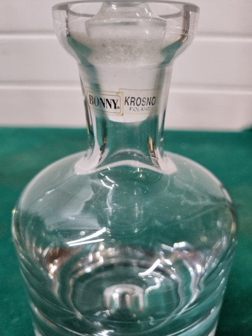 karaf krosno kristal, Ophalen of Verzenden, 'T Olde Gre-j, Info@toldegrej.nl, Endepoelstraat 20f Didam