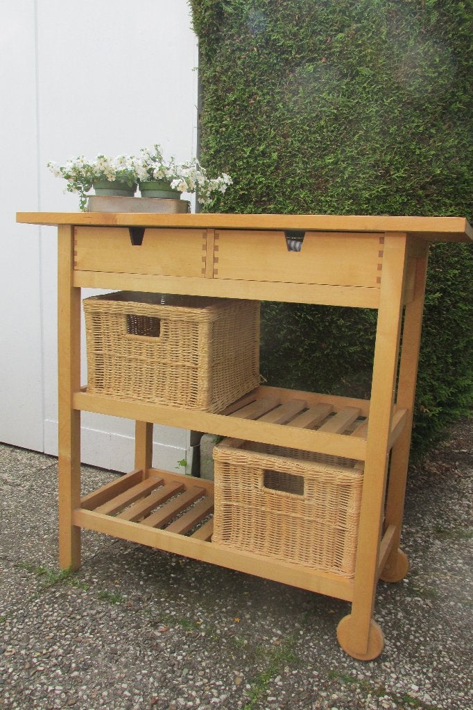 Keukentrolly, praktisch en compact.Met twee gratis manden., Huis en Inrichting, Keuken | Keukenelementen, Ophalen, Overige kleuren