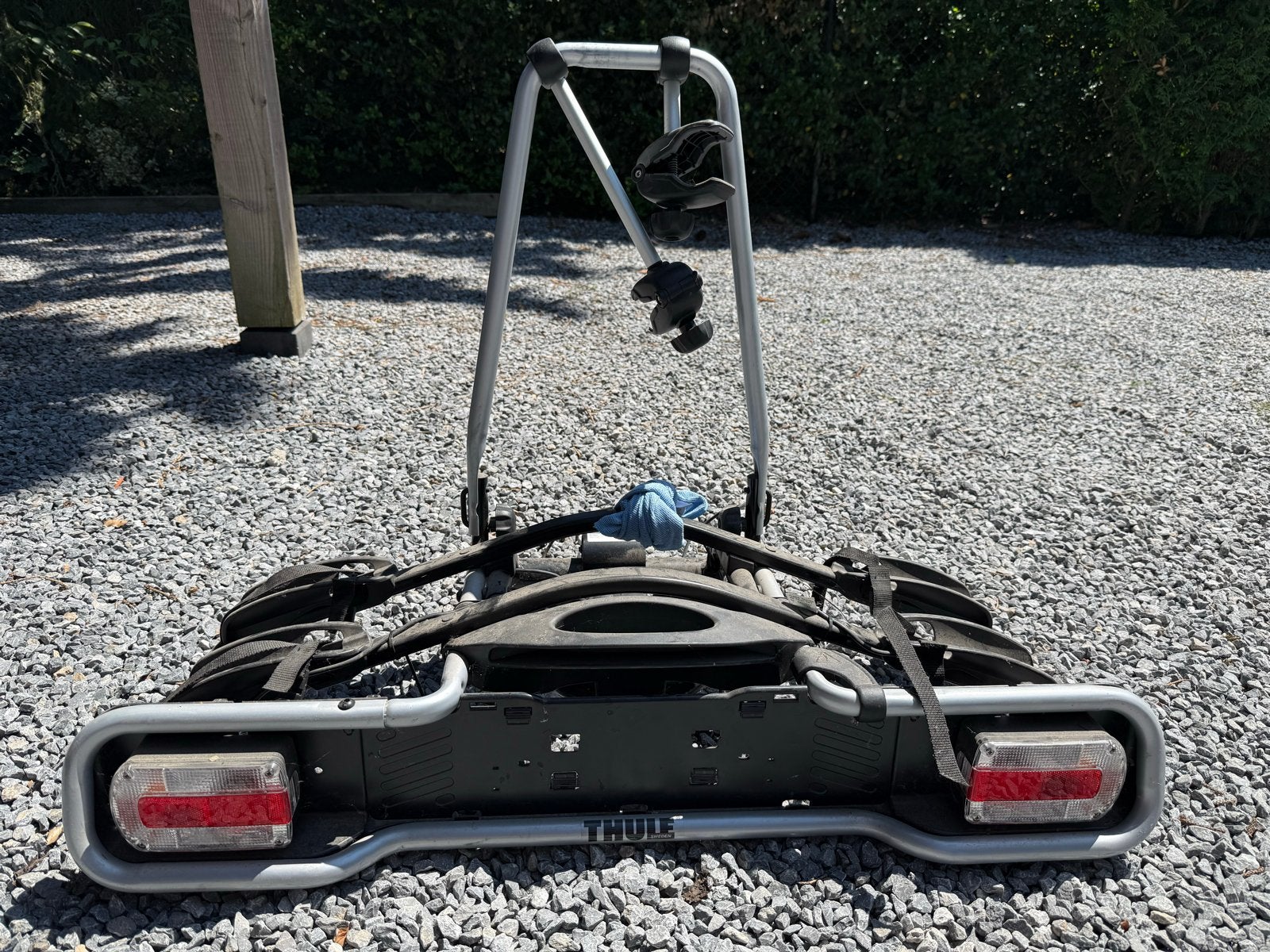 Thule EuroRide 940 fietsendrager voor 2 fietsen, Ophalen, Gebruikt, 2 fietsen, Trekhaakdrager