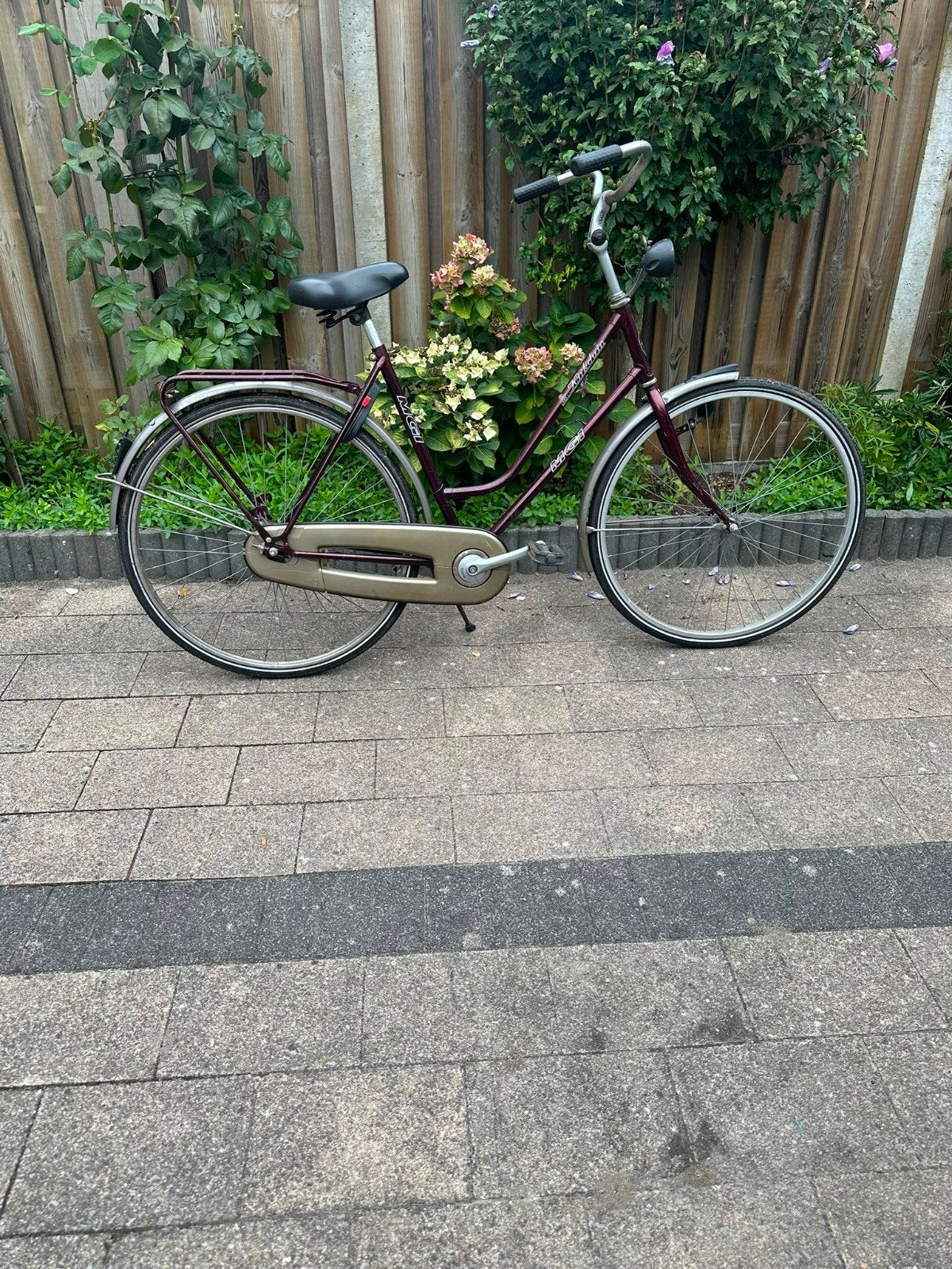 damesfiets met axa slot en terugtraprem, Ophalen of Verzenden, Gebruikt