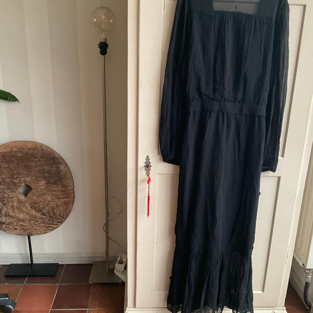 Shoeby Zwarte Lange Jurk Nieuw XXL/44, Ophalen of Verzenden, Nieuw, Zwart, Onder de knie