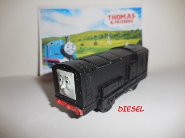 Trackmaster Thomas de Trein, Diesel met Kartel Wielen, Kinderen en Baby's, Speelgoed | Thomas de Trein, Ophalen of Verzenden, Zo goed als nieuw