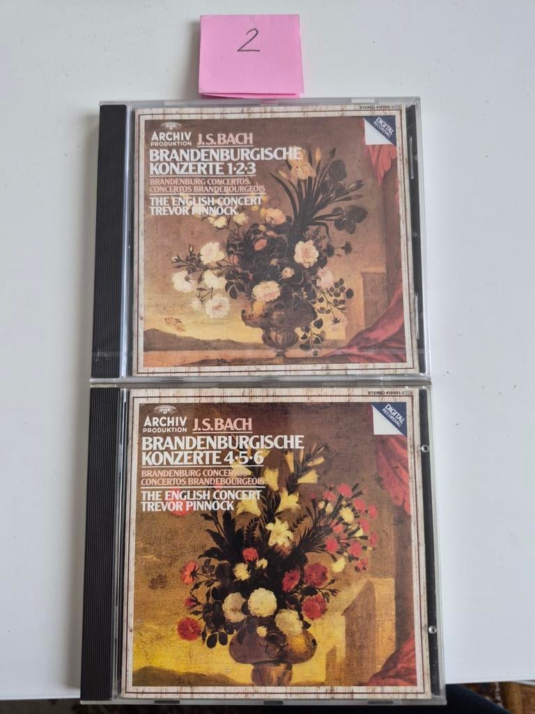 J.S. Bach Brandenburgse Concerten 1-6 - The English Concert, Ophalen of Verzenden, Barok, Zo goed als nieuw, Orkest of Ballet