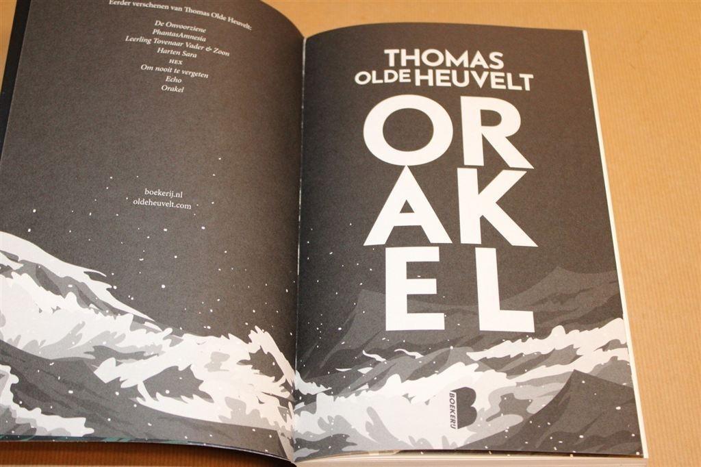 Orakel — Thomas Olde Heuvelt — Spookschip in Bollenveld, Ophalen of Verzenden, Gelezen