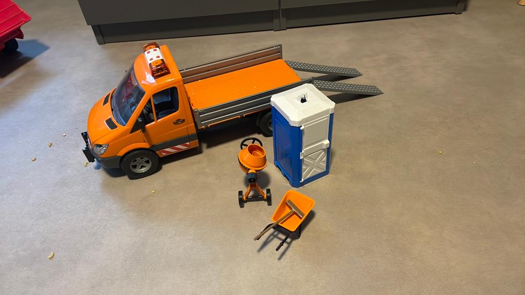 Bruder mercedes sprinter, Ophalen of Verzenden, Zo goed als nieuw