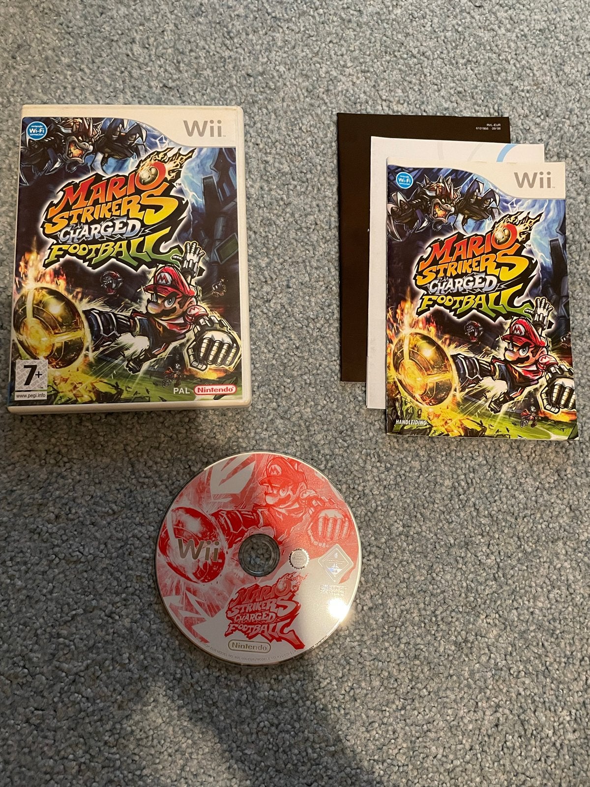 Mario Strikers Charged Football - Wii (Compleet), Nintendo, _, Ophalen of Verzenden, Zo goed als nieuw