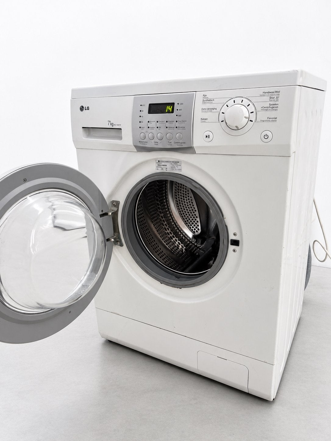 BUDGETTOPPER! LG 7KG WASMACHINE | 6 MND GARANTIE, Gebruikt, Minder dan 85 cm, 1186DM, Energieklasse A of zuiniger