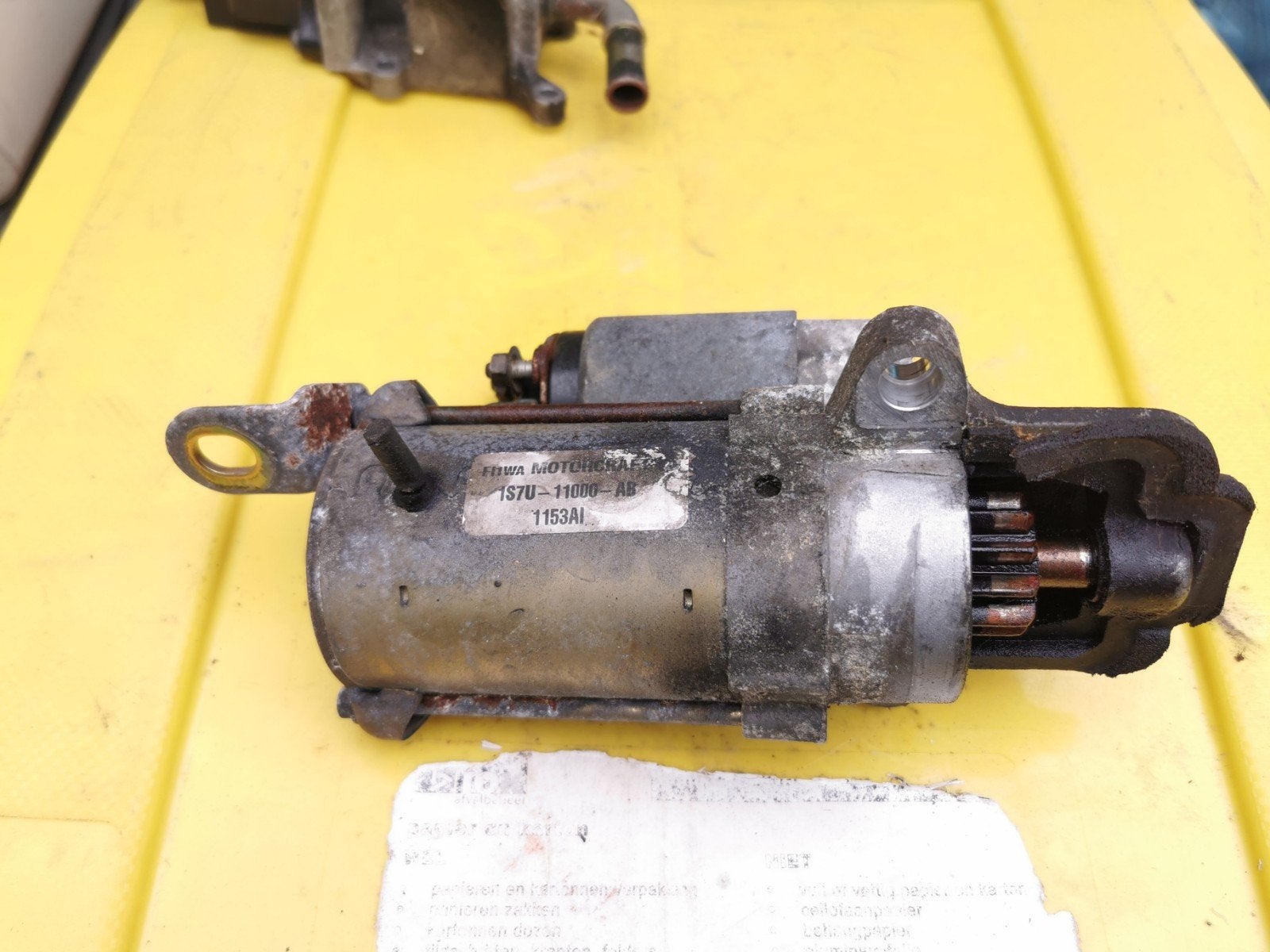 startmotor duratec ford, Ophalen of Verzenden, Gebruikt, Ford