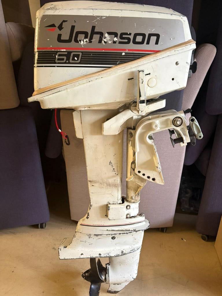 Johnson 6.0 buitenboordmotor - Gebruikt, Ophalen, Gebruikt, 5 tot 10 pk, Buitenboordmotor