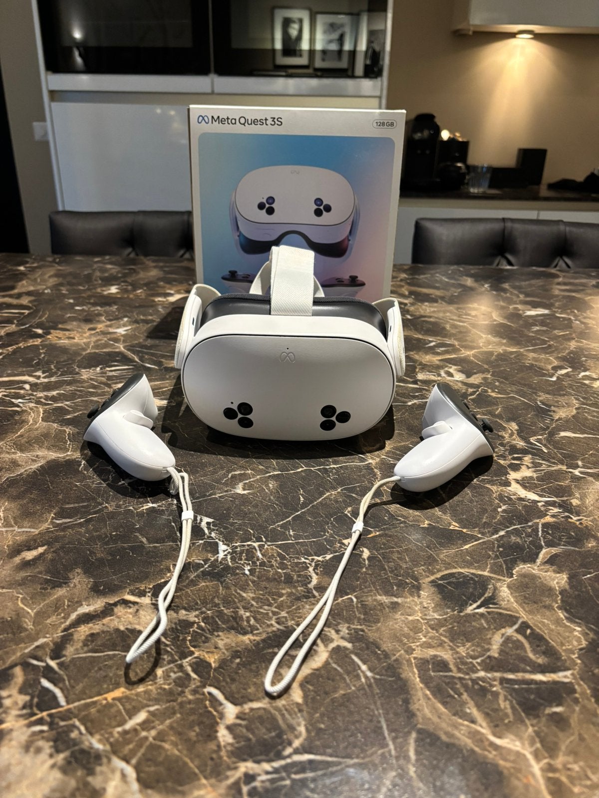 Meta Quest 3S (128GB) - Zo goed als nieuw, Spelcomputers en Games, Virtual Reality, Ophalen of Verzenden, Zo goed als nieuw, VR-bril