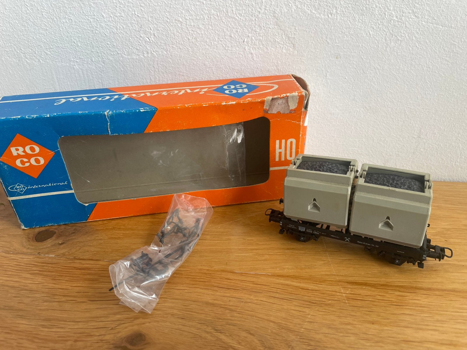 ROCO 4322 KUBEL WAGEN, Gelijkstroom, Wagon, Ophalen of Verzenden, Zo goed als nieuw