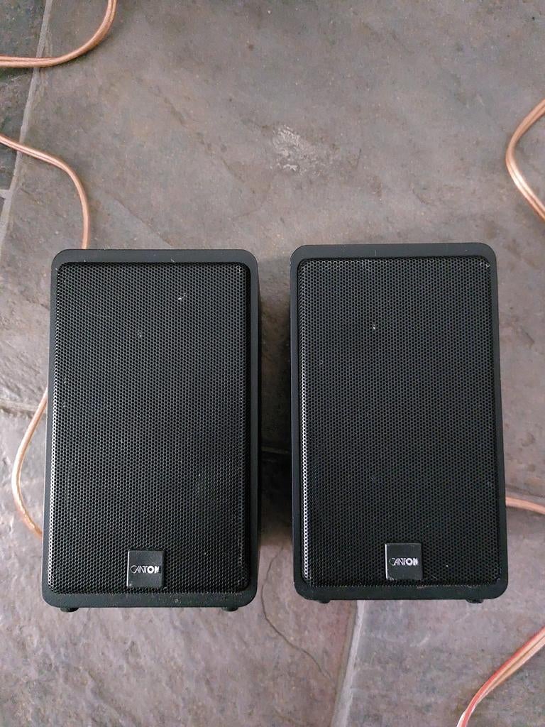 Canton Plus S Geluidsboxen - 70 Watt, Ophalen of Verzenden, Gebruikt, 60 tot 120 watt, Front, Rear of Stereo speakers