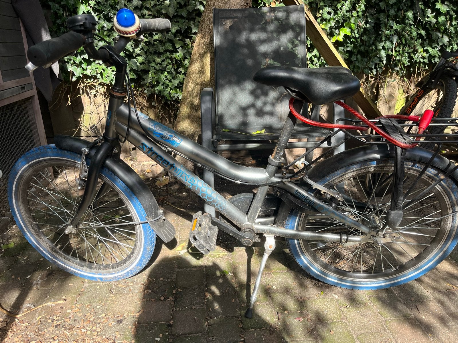 Loekie Kinderfiets 20 inch, Ophalen, Terugtraprem, Gebruikt, Handrem