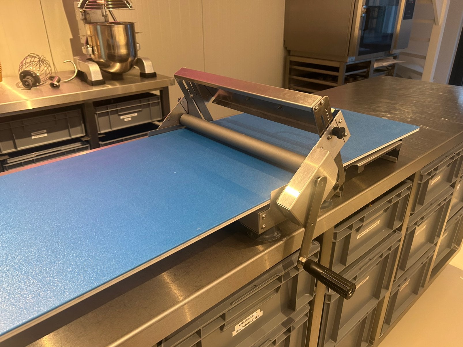 Japan Kneader RS201 uitrolmachine, Ophalen, Gebruikt, Bakkerij en Slagerij