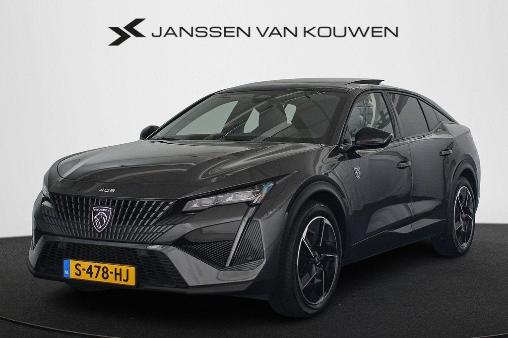 Peugeot 408 1.2 PureTech GT 130 EAT8 Pano Stoelverwarming Ma, Gebruikt, 1199 cc, Alcantara, Origineel Nederlands