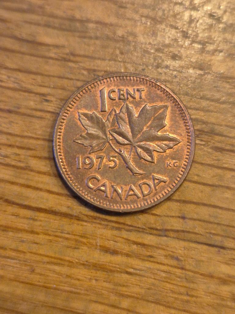 Canada - 1 Cent 1975, Verzenden, Noord-Amerika, Losse munt