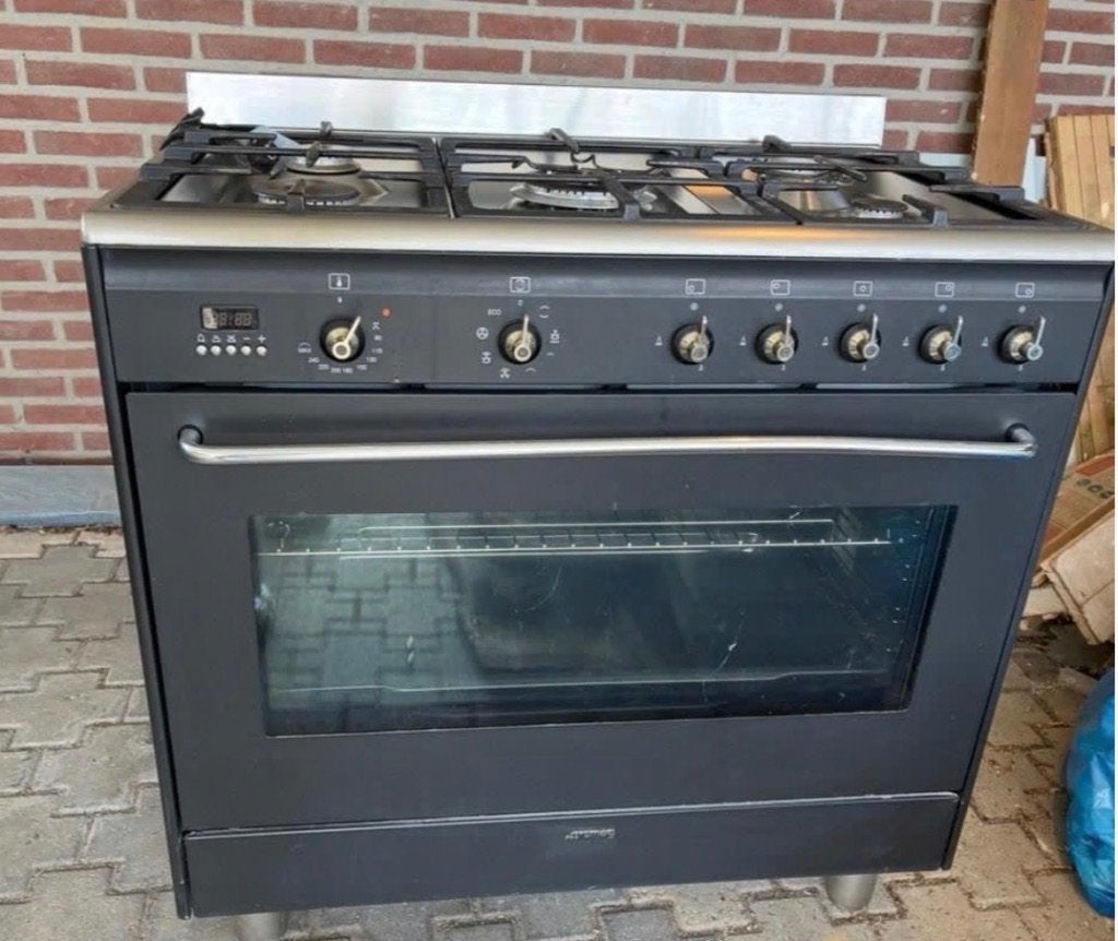 Smeg fornuis oven, Witgoed en Apparatuur, Fornuizen, Ophalen, Gebruikt, 60 cm of meer, Gas