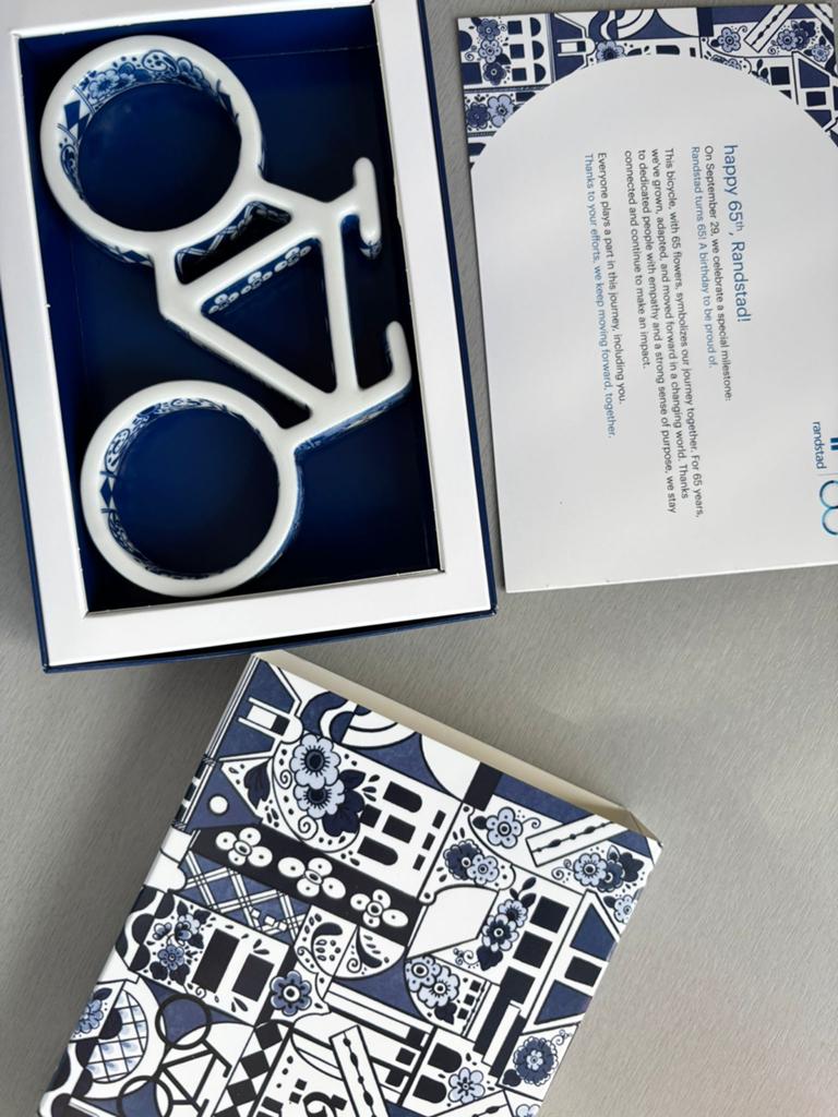 Randstad - Marcel Wanders fietsje Delfts blauw 2025, Ophalen, Nieuw