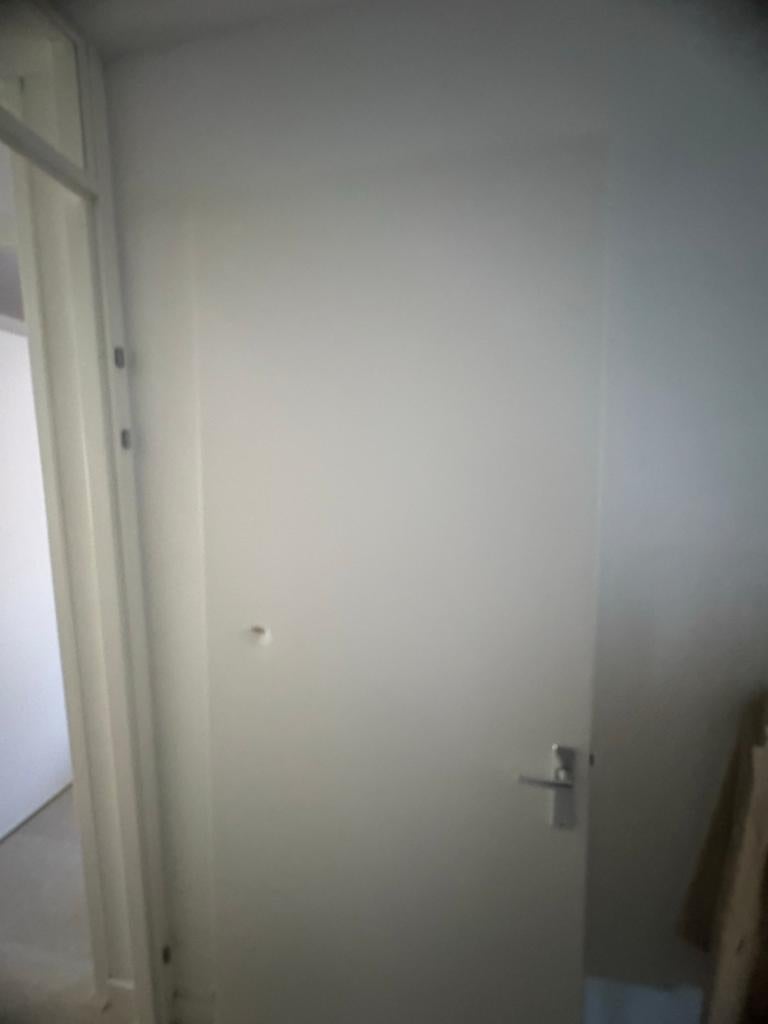 Binnendeur rechts open met lichte schade, Doe-het-zelf en Verbouw, Deuren en Horren, Ophalen, Gebruikt, Binnendeur