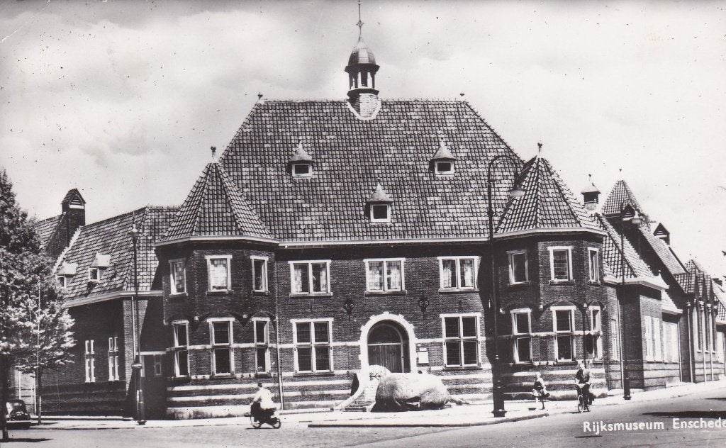 19020 Rijksmuseum Enschede 1962 Overijssel Losser Borne, Verzenden, 1960 tot 1980, Gelopen, Overijssel