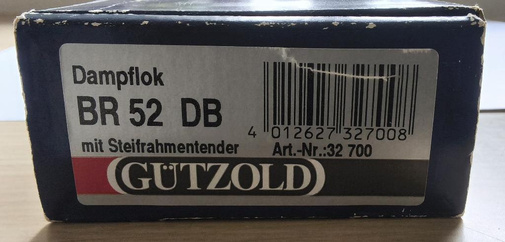 Gützold H0 BR 52, Overige merken, Gebruikt, Locomotief, Gelijkstroom of Wisselstroom