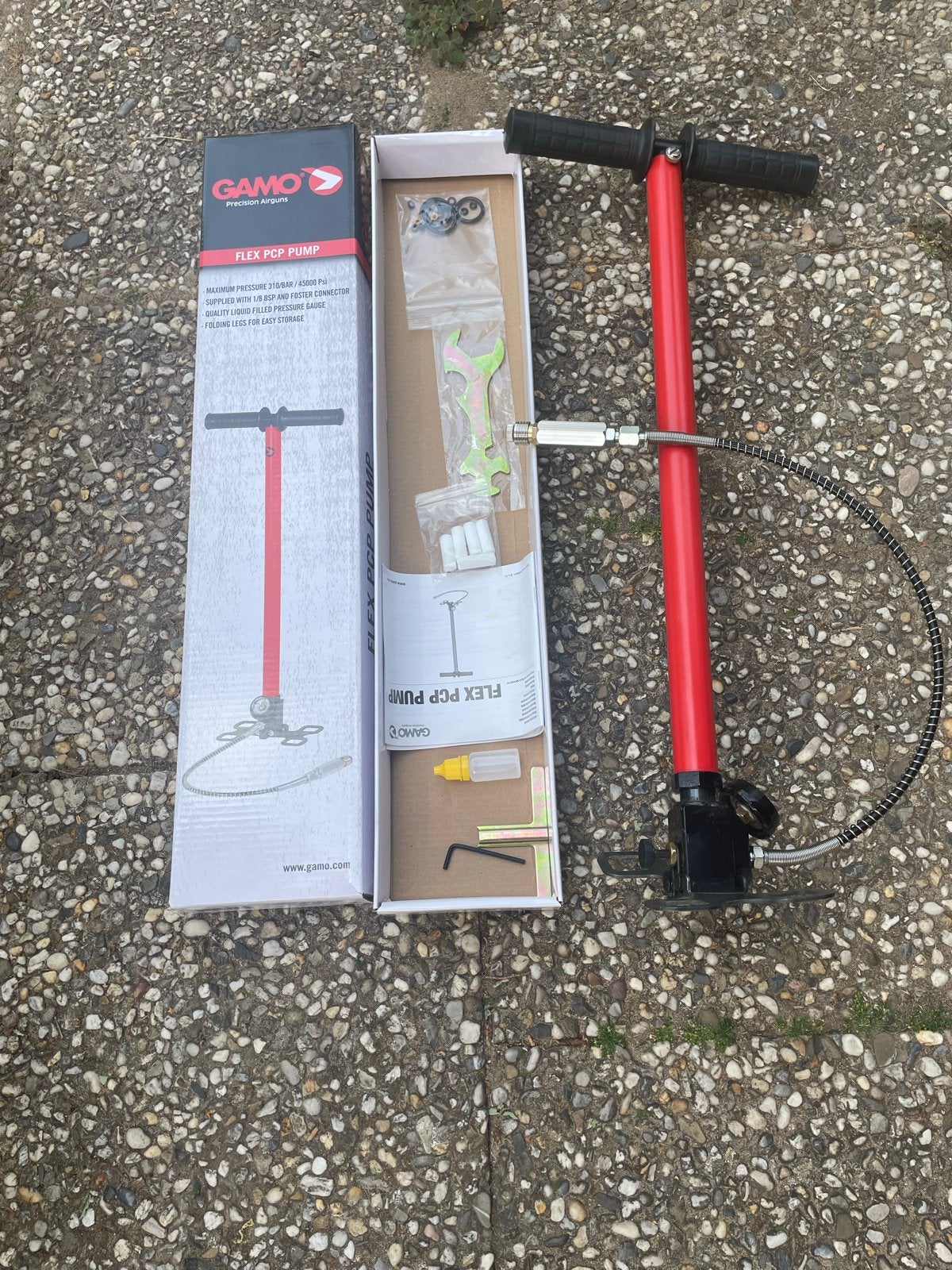 Gamo PCP Handpomp Compleet - Flex PCP Pump, Ophalen, Zo goed als nieuw