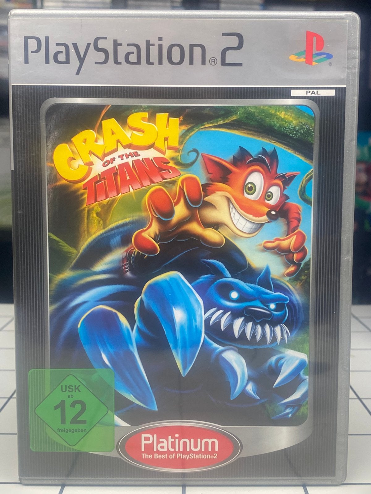 Crash of the Titans - PS2 PlayStation 2 Game - Compleet, Avontuur en Actie, Sierra, Ophalen of Verzenden, Zo goed als nieuw