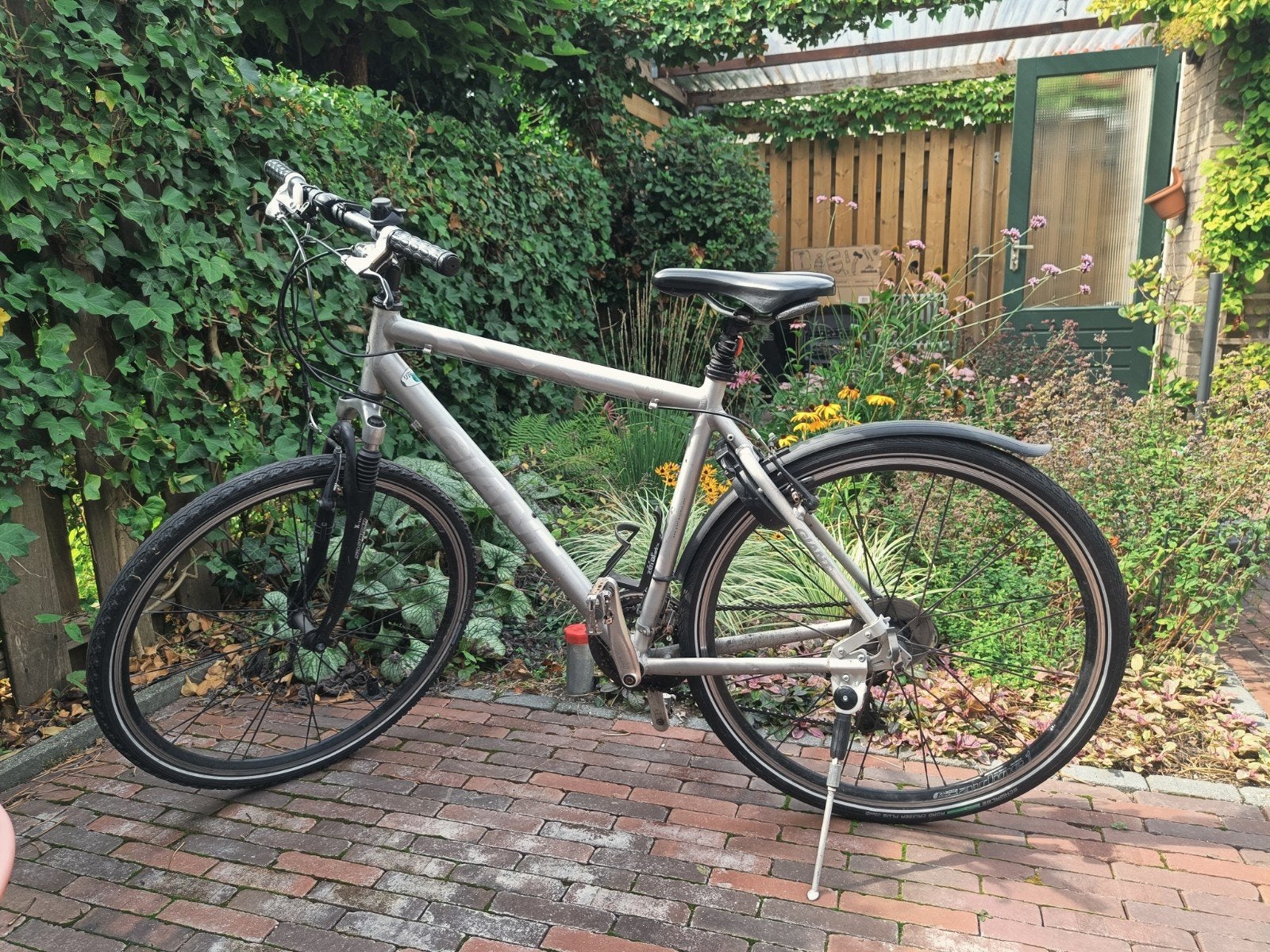 Sportieve giant heren fiets, Fietsen en Brommers, Ophalen, Gebruikt, Meer dan 20 versnellingen, Giant