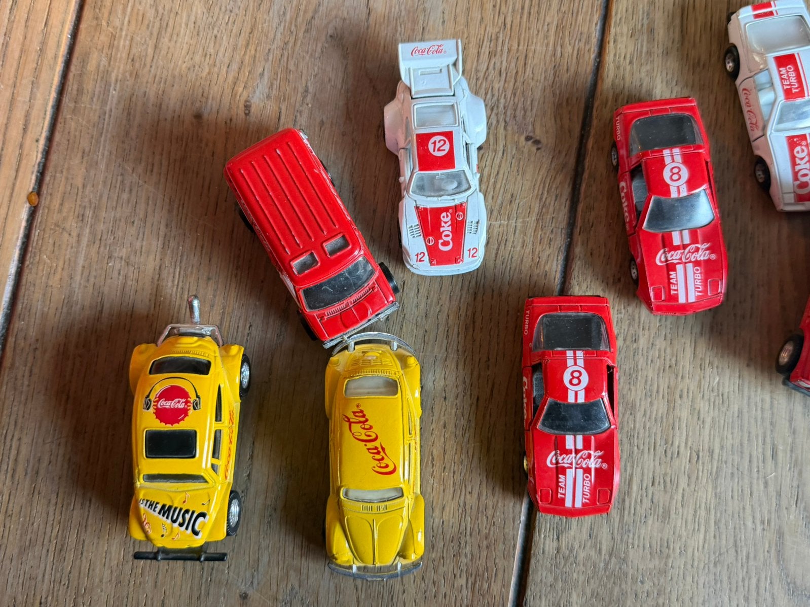 Hartoy Coca-Cola modelauto’s | 9 stuks, Hartoy, Gebruikt, Hartoy, Verzenden
