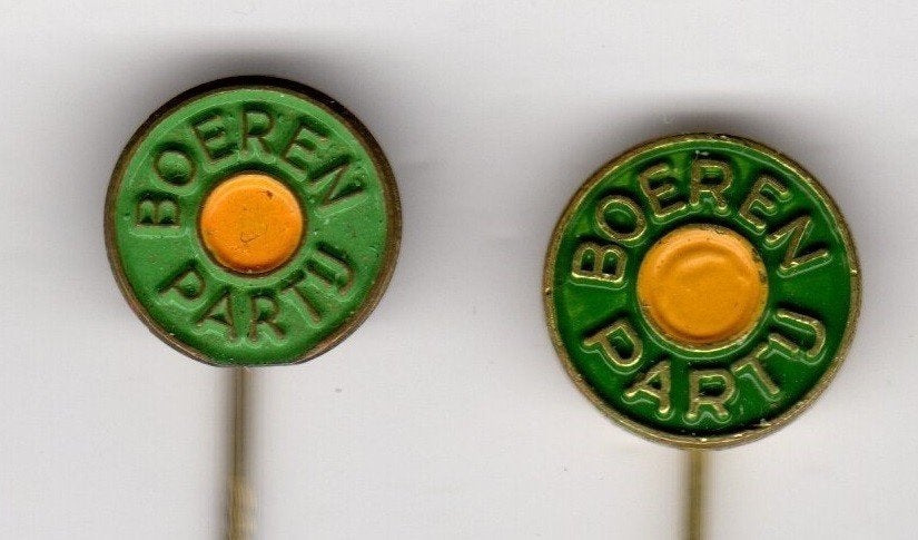 2 speldjes BOERENPARTIJ BOER KOEKKOEK (A3), Verzamelen, Ophalen of Verzenden, Gebruikt, Overige onderwerpen