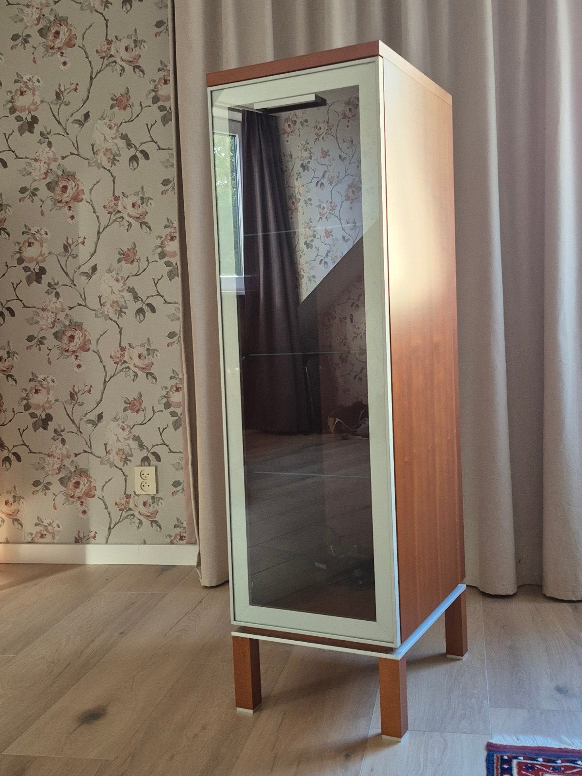 vitrinekast, Huis en Inrichting, Ophalen, Glas, Minder dan 50 cm, 100 tot 150 cm