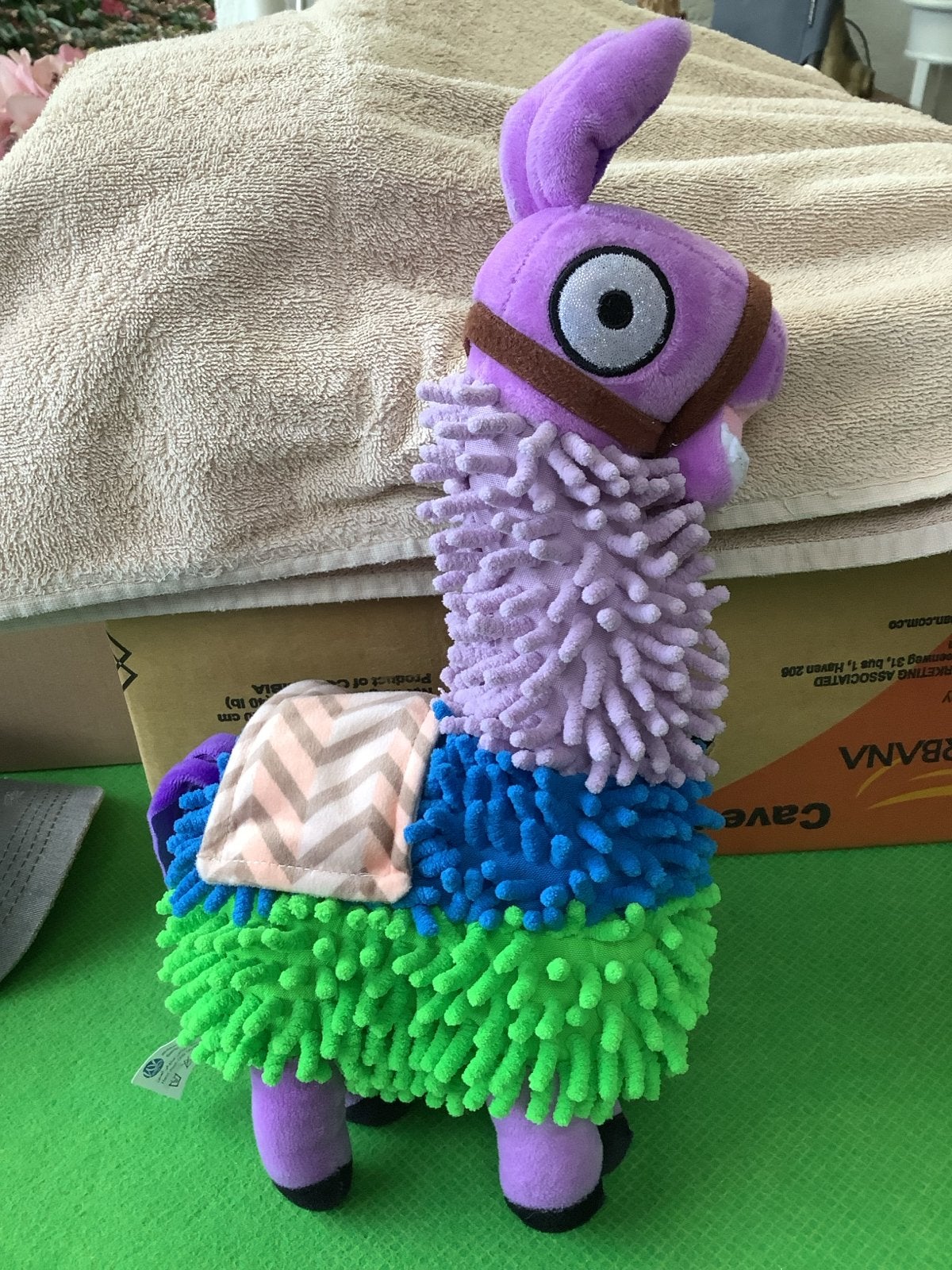 Pluche Fortnite Lama (Marlow) knuffel - Steun KIKA, Overige merken, Overige karakters, Overige typen, Ophalen of Verzenden