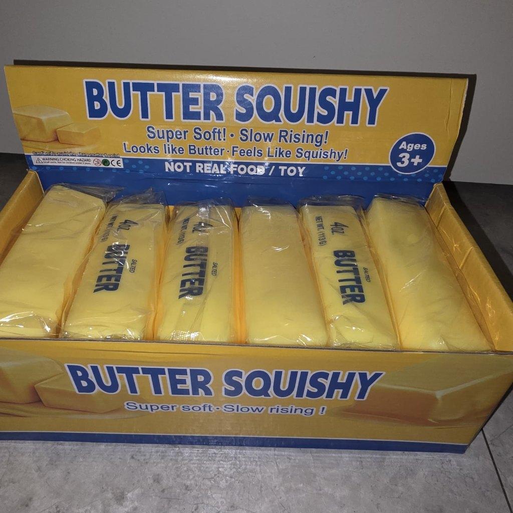 Squishy butter WIT SOFT - viral HYPE - Knijpspeelgoed, Ophalen of Verzenden, Nieuw