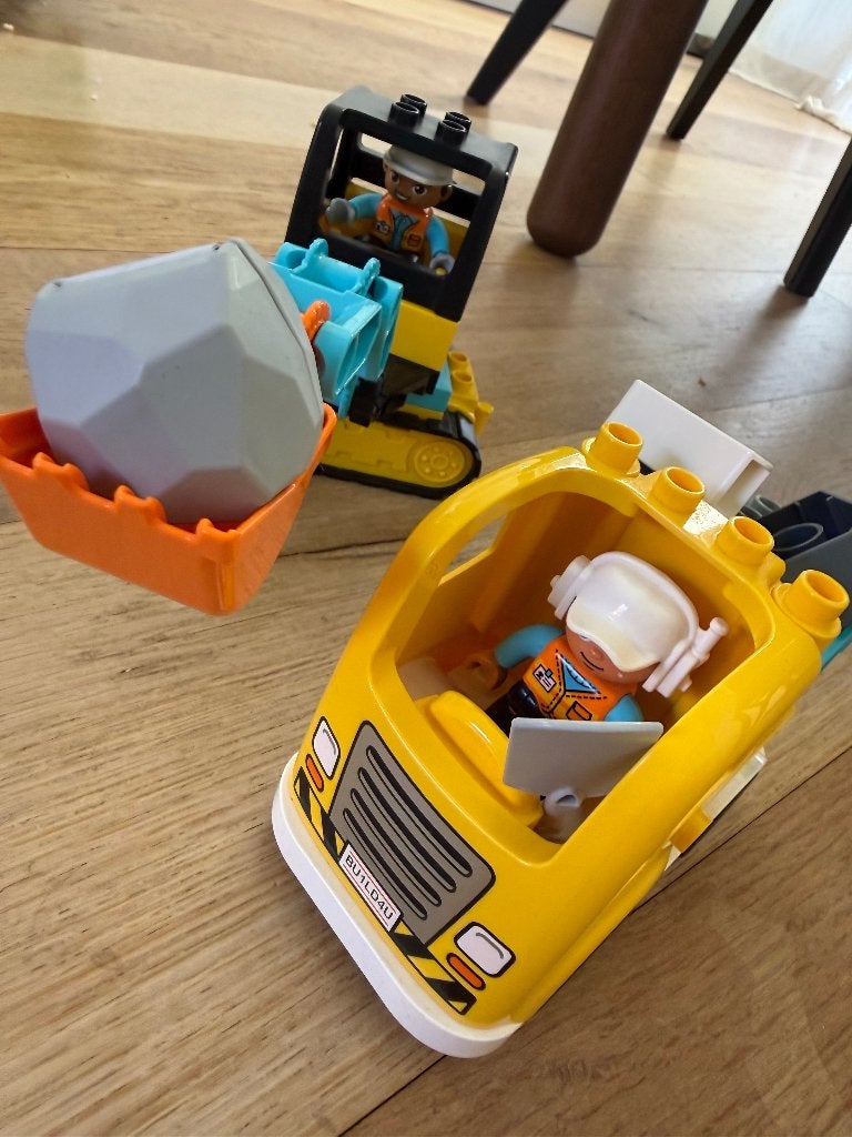 Duplo bouwplaats, Ophalen, City, Zo goed als nieuw, Compleet