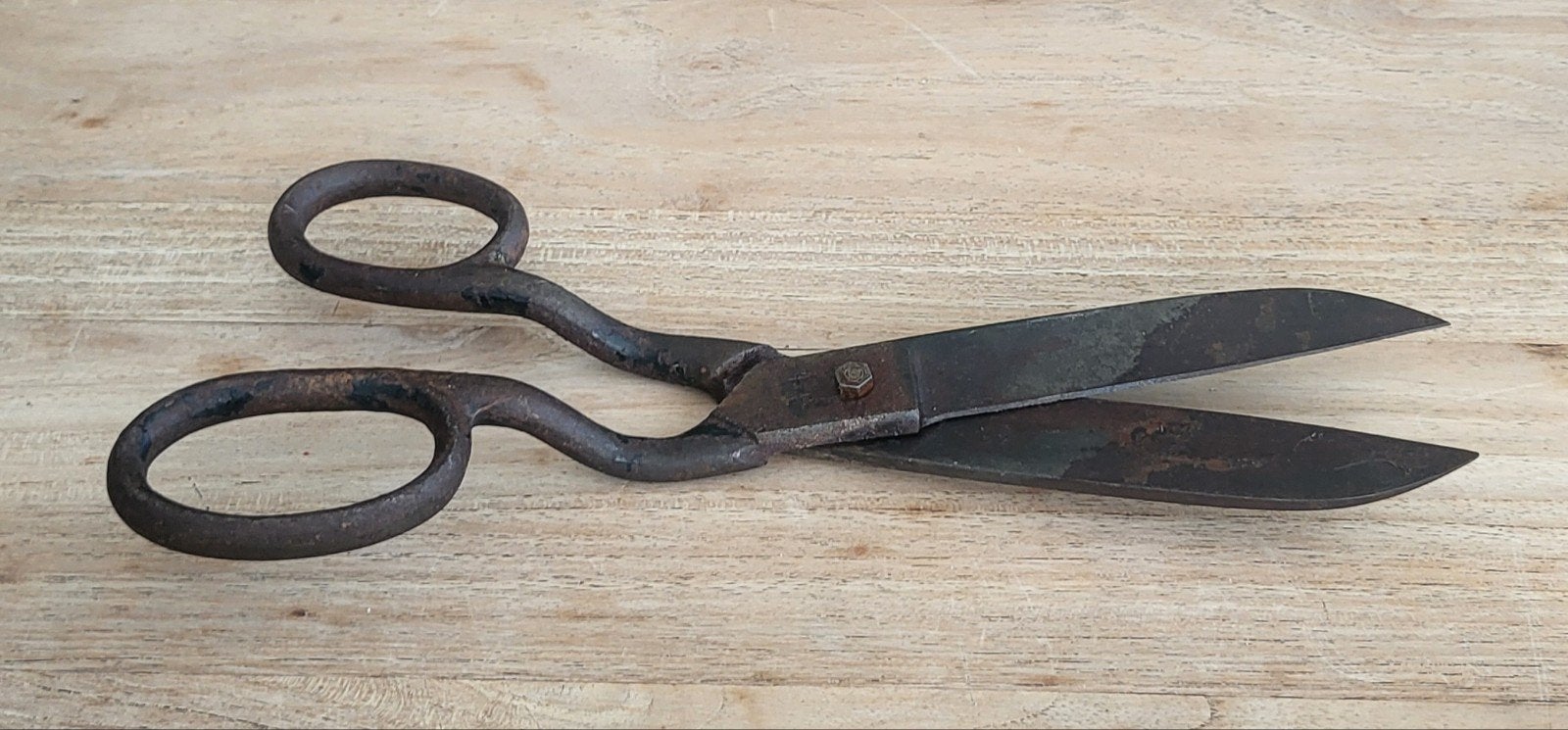 Grote oude kleermakersschaar / schaar - 30 cm., Antiek en Kunst, Ophalen of Verzenden