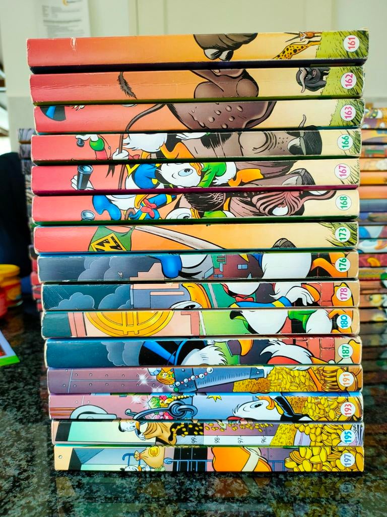 15 Donald Duck pocket boeken., Meerdere comics, Ophalen of Verzenden, Gelezen, Europa