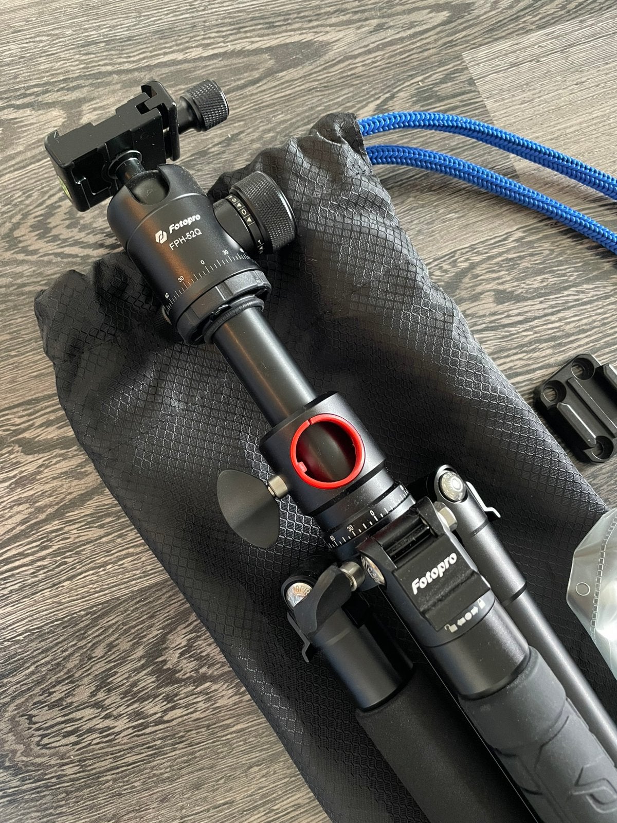 Fotopro X-Go HR Chameleon statief FPH-52Q, Balhoofd, Ophalen of Verzenden, Zo goed als nieuw, 150 tot 175 cm