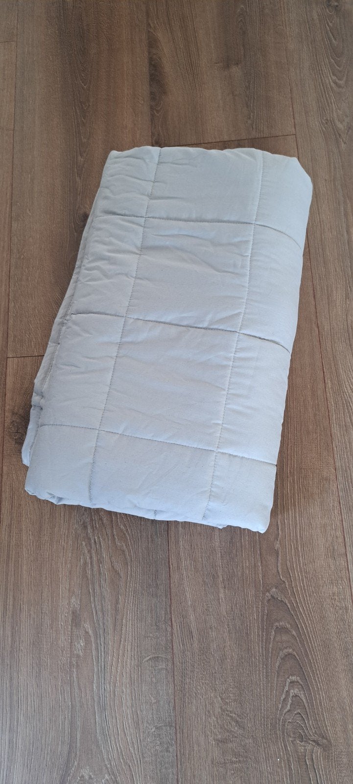 JYSK verzwaringsdeken 7 kg - zo goed als nieuw - 135x200cm, Huis en Inrichting, Ophalen, Eenpersoons, Katoen, Grijs