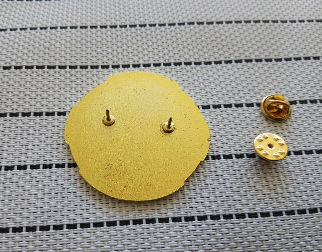 Slayer zeer mooie Hanneman pin speld badge n14, Ophalen of Verzenden, Nieuw, Overige typen